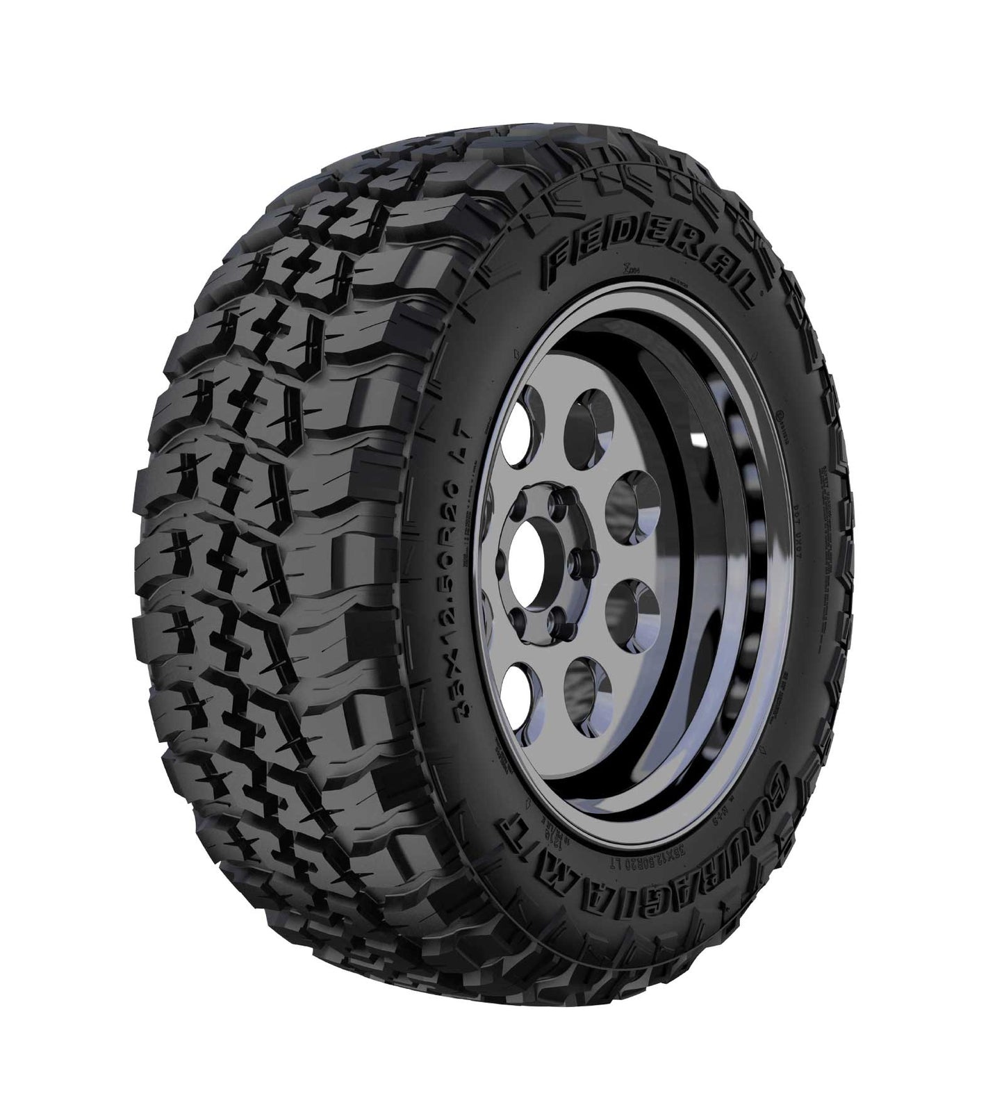 FEDERAL COURAGIA M/T 33X12.50R20LT 10PR 20インチ 夏タイヤ 4本 バリ 